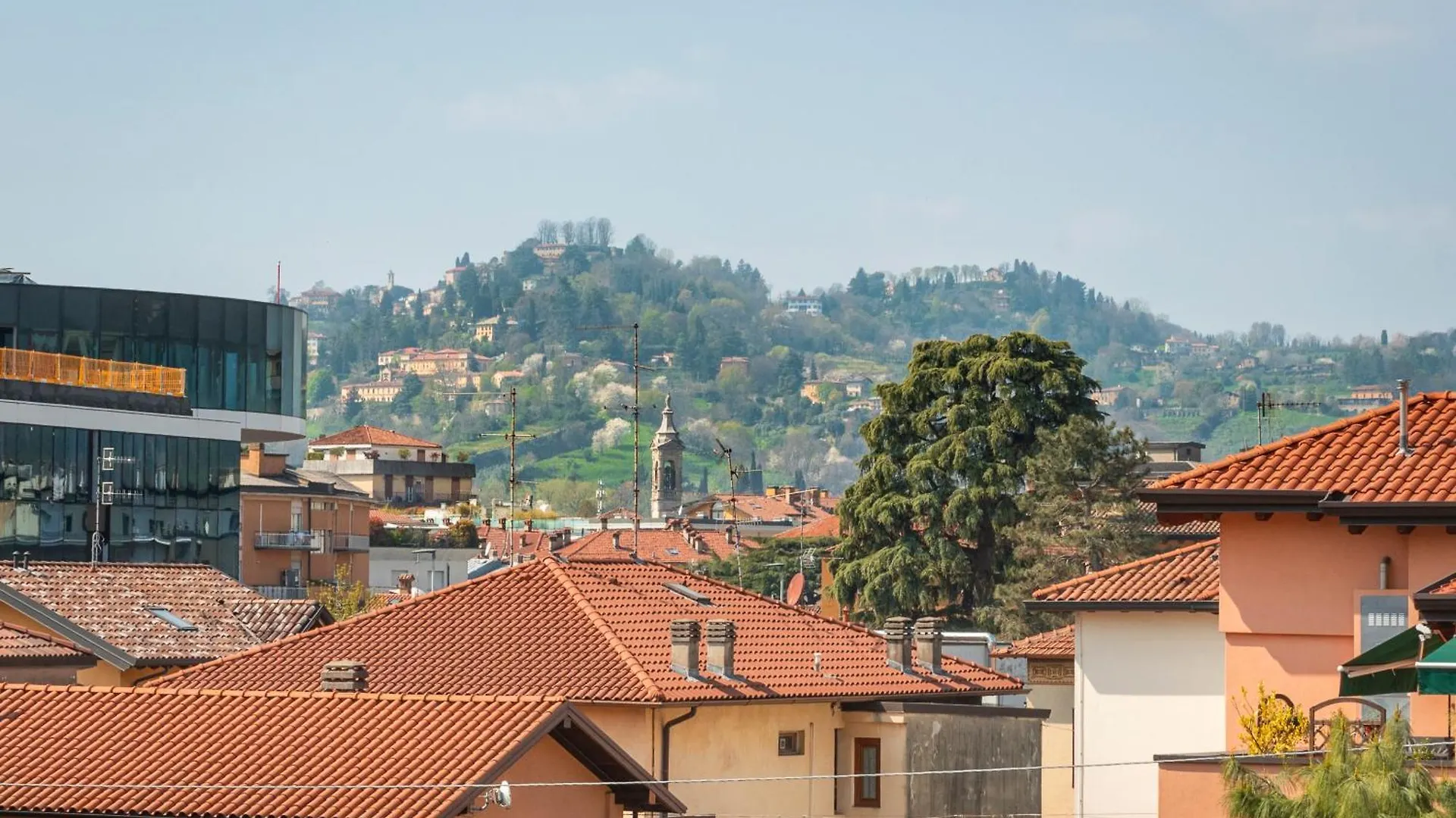 Panoramic Apartment Central P Free Parking Bergamo Italien